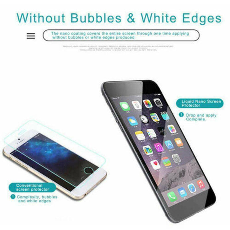 3PCS NANO Liquid Glass Screen Protector Oleophobic Coating Film Universal HOT !!