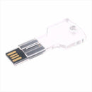 Key Acrylic USB Flash Drive Waterproof Crystal Pen drive 32GB pendrive USB