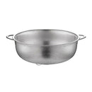 Rice Washing Nesting Bowl In Sink Dish Drainer 31.5cm Colander Stainless