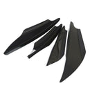 4Pcs Front Bumper Canards Splitter Body Diffuser Fins Body Spoiler Canard U B4T3