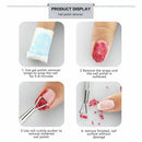 Cuticle Pusher Stainless Steel e-ShapeCuticle Peeler Scraper Remove Gel Nai Q6T7