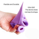 Purple Female Urination Device Women Pee Funnel-Portable Silicone Female Ur