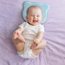 Newborn Baby Pillow Prevent Flat Head Nursing Pillow Sleep Support (Blue) A