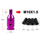 Shift Knob Adapter for BMW/Mini Non Threaded Shifters 10x1.5mm Purple/