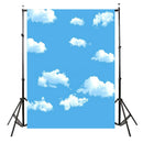 3x5ft Blue Sky White Cloud Photography Backdrop Screen Background Studio Pr X7I1