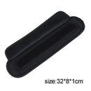 Guitar Strap Belt Shoulder Pad 600D Oxford Cloth Non-slip Cushion Black