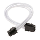 6-Pin PSU Power Supply Cable, 30cm 6-Pin Male to Female M/F Extension Cable 6