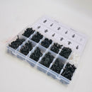 350 Pieces Auto Car Body Push Pin Rivet Fasteners Door Panel Retainer Kit