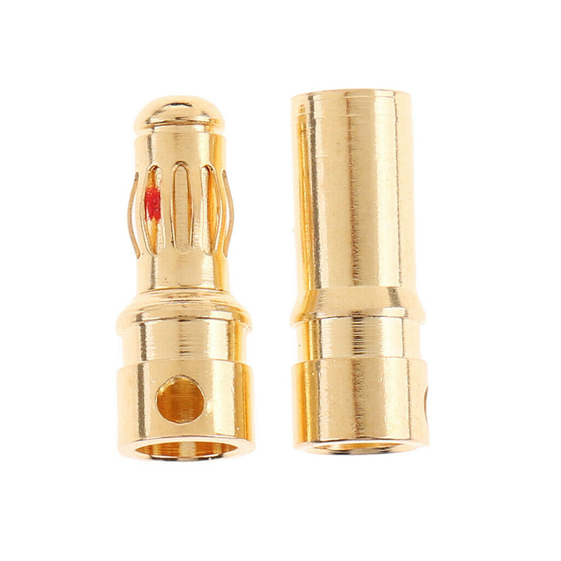 3.5mm Banana Plug Jack Pin Bullet Connector Copper for RC Battery Motor Part