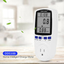 Plug in Power Meter Electricity Analyzer Monitor Voltage Wattmeter (US) A