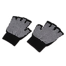 2 Pair Non Slip Yoga Gloves Women Men Anti-skid Pilates Dance Workout Glove