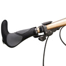 2pcs Ergonomic Bicycle Grip Handlebar TPR Rubber Casing Sheath Bar End (A)
