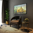 Full Round Drill Diamond Painting DIY European Building Rhinestone Poster