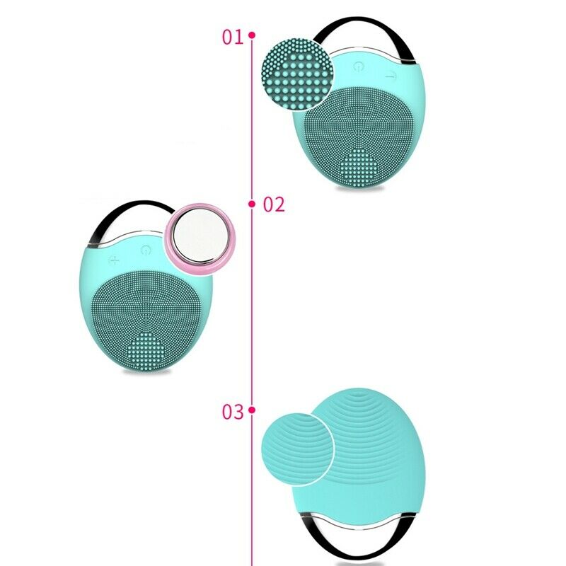 Electric Facial Cleansing Brush Anion Imported Wireless No Dead Corner Pore S7D2