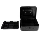 Small Cash Box Piggy Bank Money Box With Combination Lock For Security Black