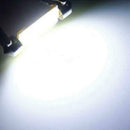 10x 12V Festoon 36mm COB LED Car Dome Door Light Reading License Bulbs White