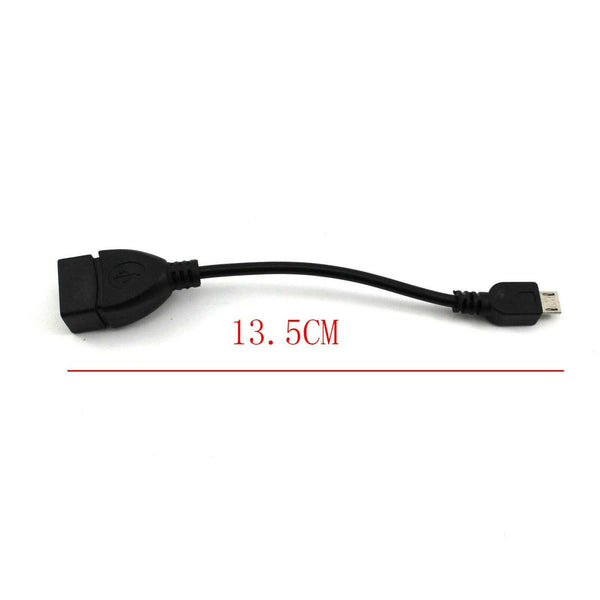 USB to USB A Female OTG Adapter Connector Data Transfer Charger Cable Cord