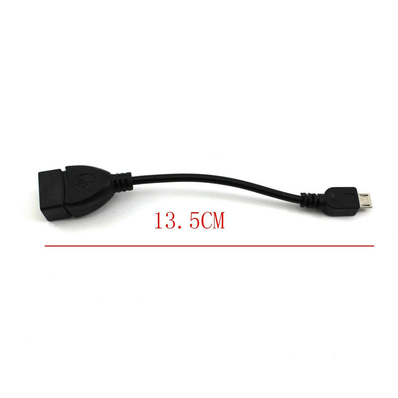 USB to USB A Female OTG Adapter Connector Data Transfer Charger Cable Cord