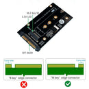 M.2 Key M NVM-express SATA SSD to SFF-8639 U.2 M.2 Key M Adapter w/Heat Sink