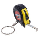 1m Retractable Ruler Tape Measure Key Chain Mini Pocket Size Metric 3.28Ft/39"