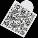 Paisley Cake Fondant Cupcake Decorating Baking Cupcake Templates Stencil TOES