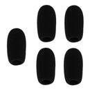 5 Pieces Conference Microphone Windshields Wind Muffs 62x14mm