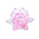 Buddhist Lotus Tealight Base Candlestick Candle Holder Fengshui Decor Pink