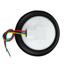 1 Pair 19 Leds Car Rear Tail Lights Round Rubber Stop Brake Lamp For 12V 24