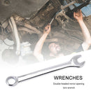 Double Head 6mm Open Box End Metric Wrench Opened Ring Dual Use Spanner