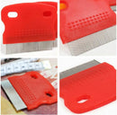 Hair Lice Nit Pets Flea Egg Dirt Dust Remover Steel Tooth Comb Health Brush SPTE