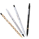 1PC Creative Mechanical Pencil Cute Automatic Pen Wave Simple New For Kids A7V2