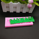 Silicone Grass Fondant Mould Cake Decorating Sugar Craft Baking Pink Mold Dgyj
