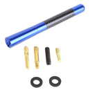 12cm Universal Car Styling Roof Antenna Carbon Fiber Screw Stubby Mast Antenna