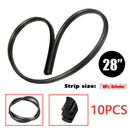10Pcs 28" Car Universal Frameless Windshield Wiper Refill Blades