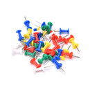 80pcs Coloured Push Pin Drawing Map Pins Notice Office School Hot!