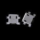 20pcs 5pin Female Micro USB Connector 4 feet Jack Socket SMD Charging FT