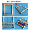 Wooden Weaving Loom Craft Yarn DIY Hand Knitting Machine Kids Educational Toys3C