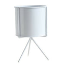 Iron Flower Planter Plant Pot Wall Shelf Vase Rack Window Boxes Basket White