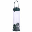 Clear Hanging Wild Bird Seed Feeder Squirrel Perch Garden Outdoor Feeding Cage