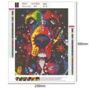 5D DIY Full Drill Diamond Painting Dog Cross Stitch Embroidery Kit (Dog09)