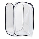 Insect and Butterfly Habitat Cage Terrarium Pop-up 23.6 Inches Tall (White  S5A1