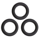 3Piece Rubber Speaker Foam Edge, Subwoofer Surround Rings, Replacements Parts