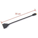 HDMI Splitter Cable Converter 1 Input 2 Output M to Play F Black Game TV Fo G5J7