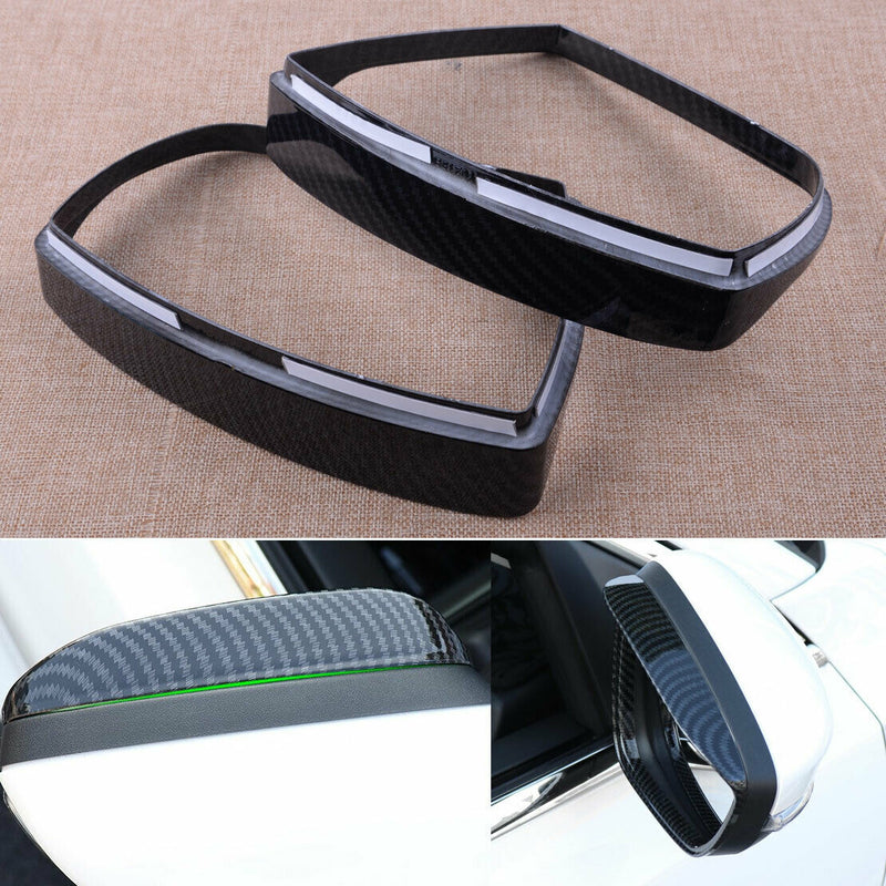 2x Mirror Cover Rainproof Visor Fit for Ford Focus RS ST MK3 2012-2019 Universal