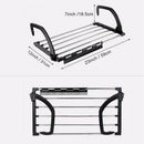 Small Clothes Drying Rack with Clips for Drying Socks,Retractable Stainless