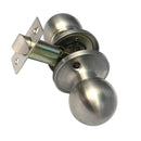 Copper Passage Keyless Door Lock Chromed Door Knob And Door Handle For Interior