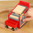 Friends Wooden Track Scene Accessories Lumber Yard Compatible with Rail Car