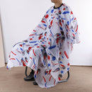 Pro Salon Haircut Hairdressing Cape`Waterproof Barber Hair Gown Wrap Cloth AprME