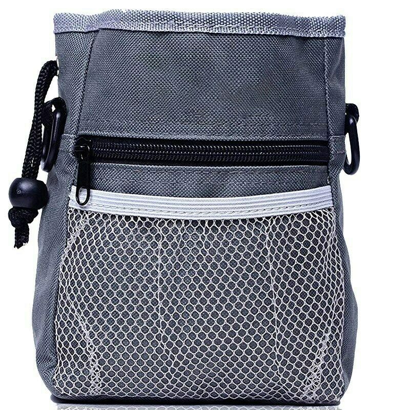 Dog Treat Training Pouch Easily Carries Pet Toys, Kibble, Treats Built-In P P8R4