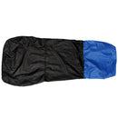 2 Universal CAR/VAN WATERPROOF Nylon BLUE / BLACK FRONT SEAT COVERS / PROTE